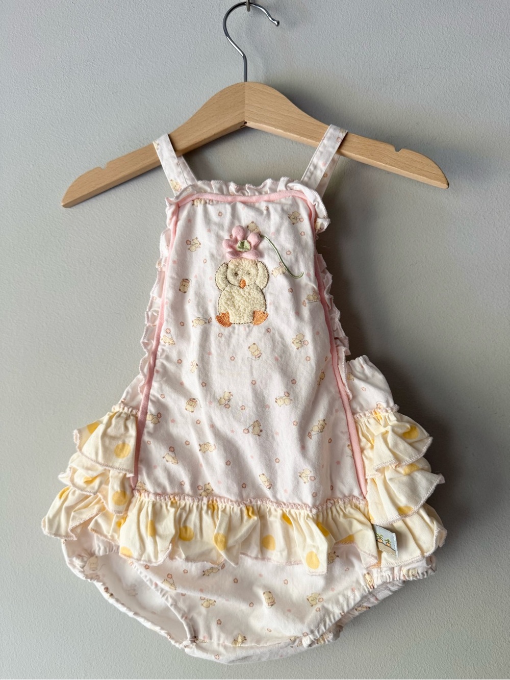 Bunnies by the Bay Duckling Print Romper
